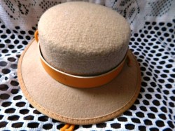 AMERICAN GIRL DOLL SAIGE BEIGE SANDY PARADE HAT 2013
